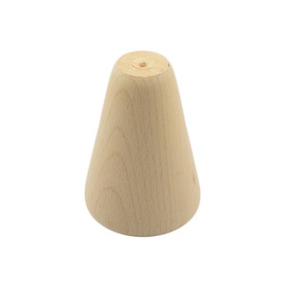 Πόδι Επίπλων Ξύλινο Άβαφο απο Μασίφ Ξύλο Οξιάς 9,4cm Ύψος σειρά 8085 (1τεμάχιο)