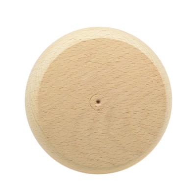 Πόδι Επίπλων Ξύλινο Άβαφο απο Μασίφ Ξύλο Οξιάς 4,4cm Ύψος και 11cm πλάτος σειρά 8086 (1τεμάχιο)