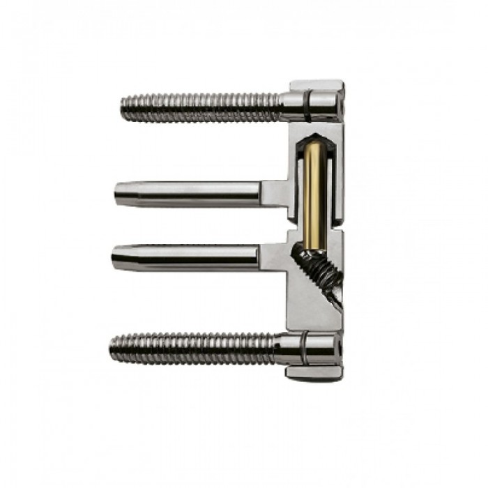 Μεντεσές βίδας ρυθμιζόμενος 3D Ø14mm Γαλβανιζέ AGB