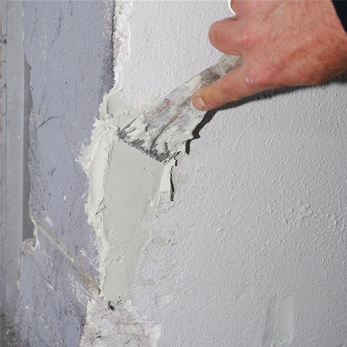 Επισκευαστικός στόκος για έντονες ρωγμές και οπές εξωτερικών- εσωτερικών χώρων D-66 Repair 1kg