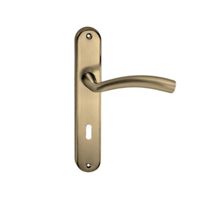 Πόμολο πόρτας χειρολαβή με πλάκα F006-A42 75mm ANTIKE Maniglia Sk Italy