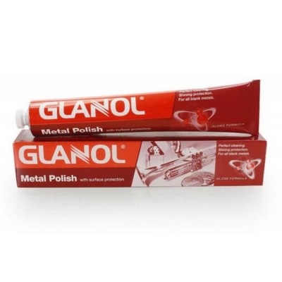 Κρέμα Καθαρισμού & Γυαλίσματος Μετάλλων 100ml Glanol Metal Polish