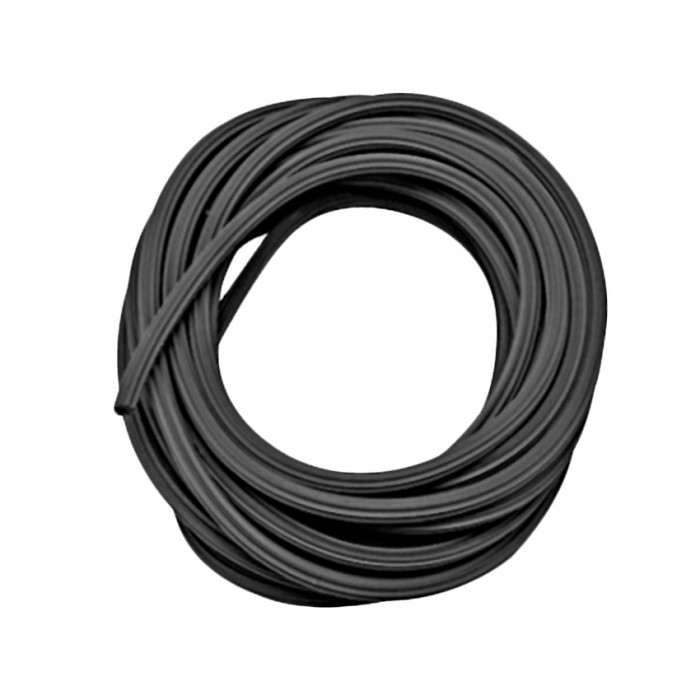 Λάστιχο Σίτας 6mm Μαύρο με το μέτρο