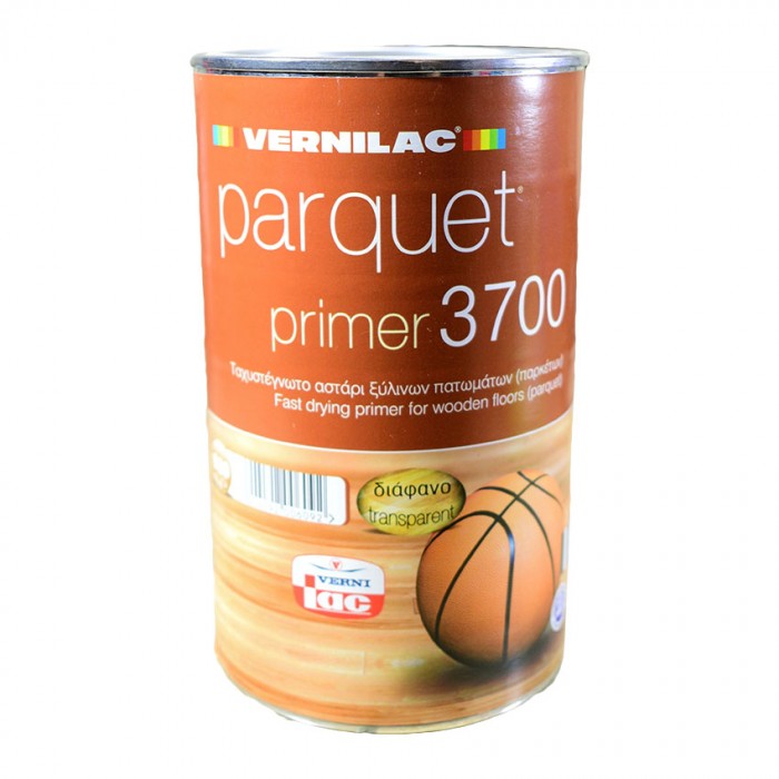 Αστάρι, υπόστρωμα πατωμάτων Διάφανο vernilac, parquet primer n.3700 1Lt