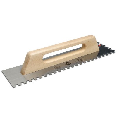 Σπάτουλα για κόλλες με δόντια 8mm ΙΝΟΧ Pajarito 189Z/77/ C4 50cm μήκος