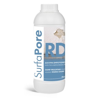 Διάλυμα εμποτισμού για την παρεμπόδιση της ανερχόμενης υγρασίας SurfaPore RD 1L