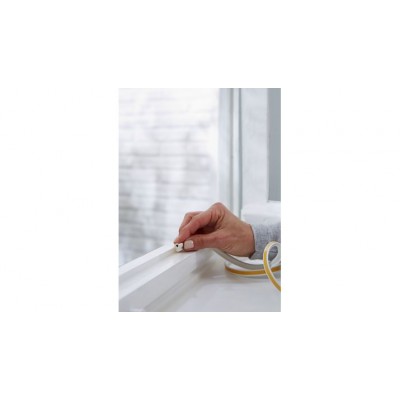 Aυτοκόλλητο στεγανοποιητικό παραθύρου Καφέ 6m x 9mm x 5.5mm tesamoll® P-Profile 05390 Tesa