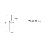 Επιτοίχιο Πιγκάλ Geesa Nemox 6511-110 Inox