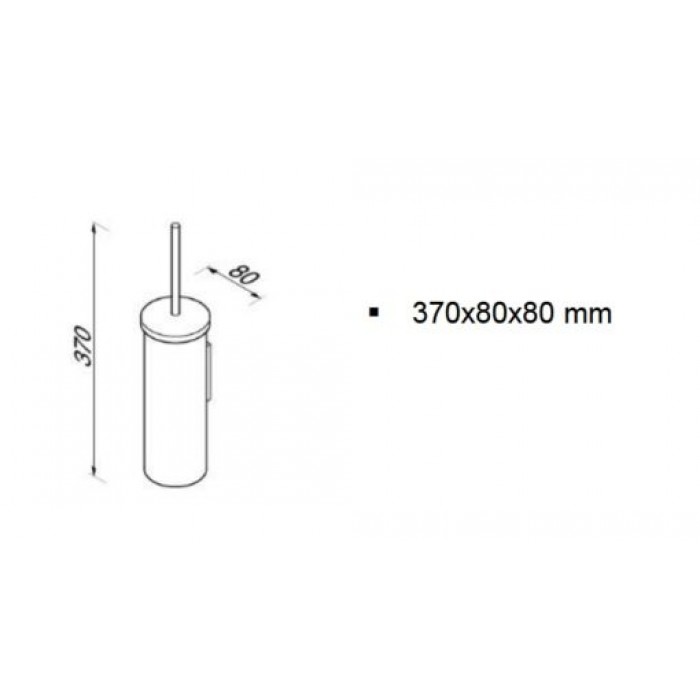 Επιτοίχιο Πιγκάλ Geesa Nemox 6511-110 Inox