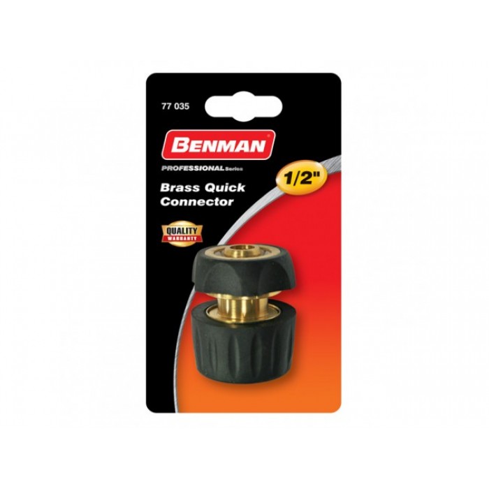 Ταχυσύνδεσμος ορειχάλκινος 1/2'' Benman 77035
