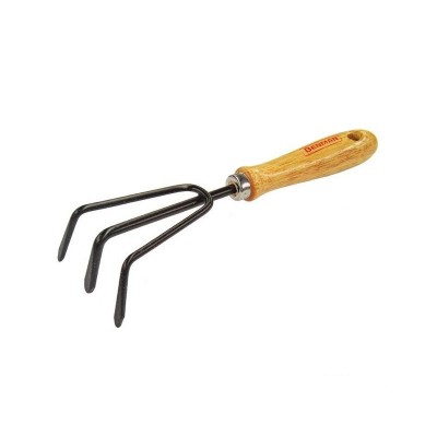 Καλλιεργητής κήπου 3 δοντιών με ξύλινη λαβή Benman 77045