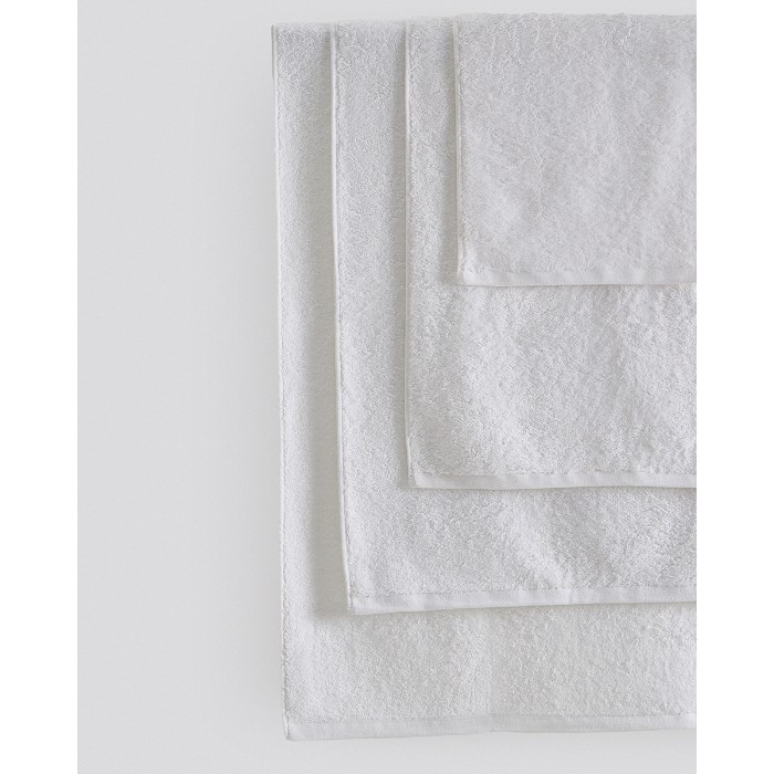 Ξενοδοχειακή Bamboo Λευκή Πετσέτα Ithaca 600gsm Χειρός | 30x50cm Άσπρο