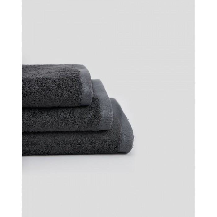 Bamboo Πετσέτα Ithaca 600gsm Χειρός | 30x50cm Ανθρακί