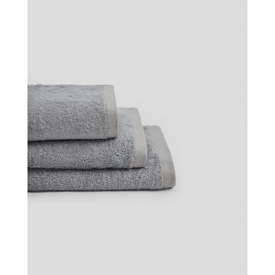 Bamboo Πετσέτα Ithaca 600gsm Χειρός | 30x50cm Γκρι απαλό