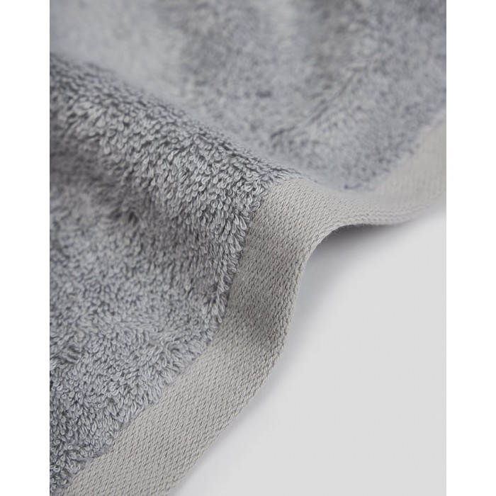 Bamboo Πετσέτα Ithaca 600gsm Χειρός | 30x50cm Γκρι απαλό