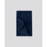 Βαμβακερή Βελουτέ Πετσέτα Προσώπου Sair 40x70cm 40x70cm Μπλε Σκούρο