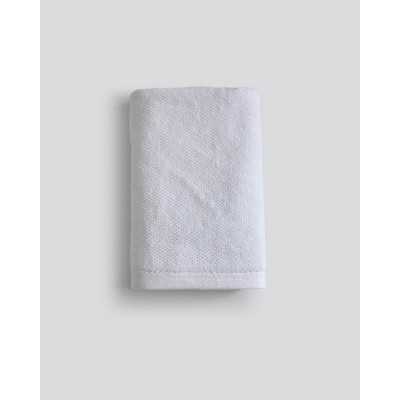 Βαμβακερή Λευκή Δίκλωνη Ξενοδοχειακή Πετσέτα Sorra Λουτρού | 90x160cm Άσπρο
