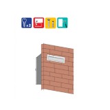 Γραμματοκιβώτιο Μπολώνια 806 σε Λευκό