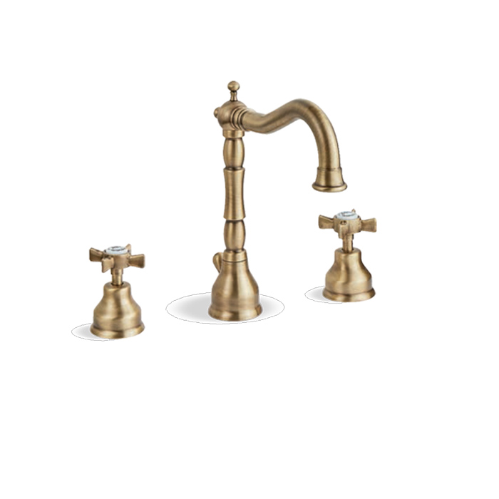 Μπαταρία νιπτήρος Bugnatese Princeton 812-220 Bronze