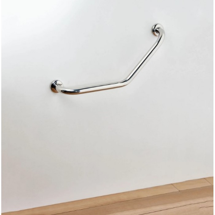 Μπάρα στήριξης AMΕΑ γωνιακή inox 60cm ΧΡΩΜΙΟ 82003 Tema