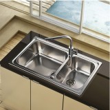Ανοξείδωτος νεροχύτης Apell Lenear 8520-112 (86x50) Σαγρέ