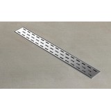 Κανάλι ντουζιέρας 33cm με ρυθμιζόμενο ύψος και σχάρα SS 304 INOX Tema 93743 Kare