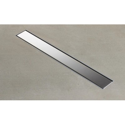 Κανάλι ντουζιέρας 80cm με ρυθμιζόμενο ύψος και σχάρα SS 304 INOX Tema 93768 Kare