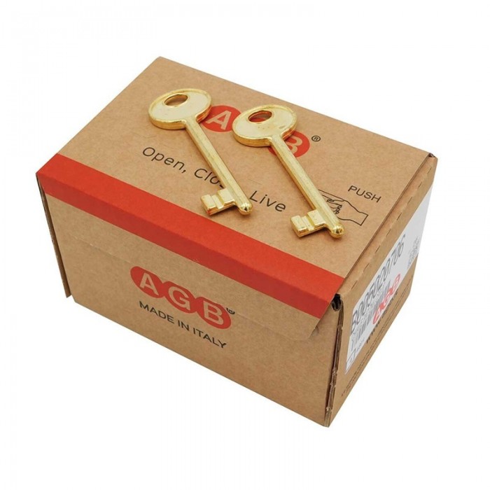 Ανταλλακτικό κλειδί μεσόπορτας AGB  Χρυσό Νο 11