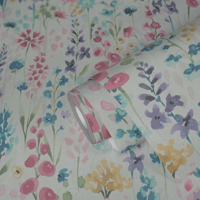 Tαπετσαρία Τοίχου A.S. Creation «Aquarell Dreams» 0.53x10.05m «Floral, Colourful» 396061