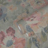 Tαπετσαρία Τοίχου A.S. Creation «Aquarell Dreams» 0.53x10.05m «Floral, Pink, Purple, Yellow» 396072
