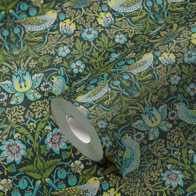 Ταπετσαρία Τοίχου 0.53x10.05m Architects Paper Art of Eden «Baroque, Floral, Blue, Green» 390561