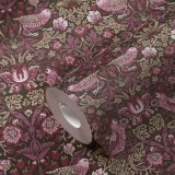 Ταπετσαρία Τοίχου 0.53x10.05m Architects Paper Art of Eden «Baroque, Floral, Beige, Purple, Red» 390562