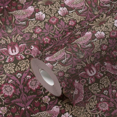 Ταπετσαρία Τοίχου 0.53x10.05m Architects Paper Art of Eden «Baroque, Floral, Beige, Purple, Red» 390562