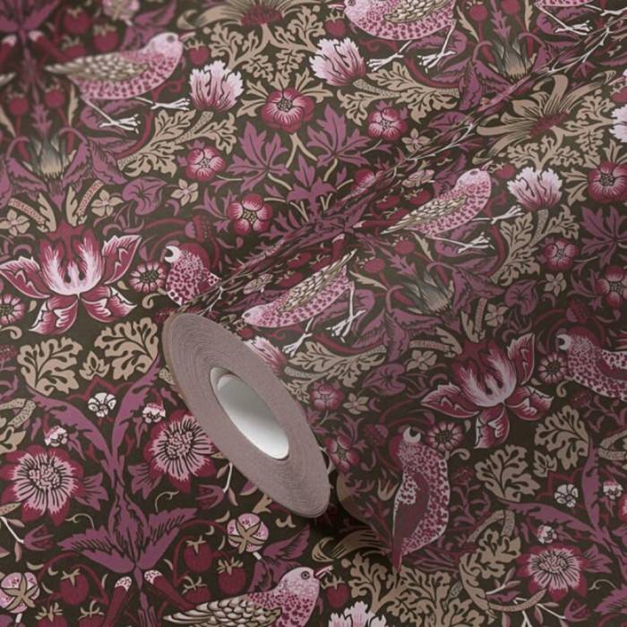 Ταπετσαρία Τοίχου 0.53x10.05m Architects Paper Art of Eden «Baroque, Floral, Beige, Purple, Red» 390562