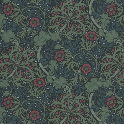 Ταπετσαρία Τοίχου 0.53x10.05m Architects Paper Art of Eden «Baroque, Floral, Black, Green, Red» 390591