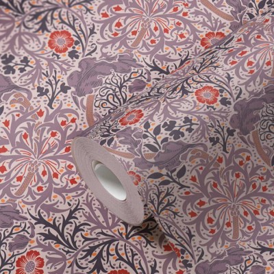 Ταπετσαρία Τοίχου 0.53x10.05m Architects Paper Art of Eden «Baroque, Floral, Cream, Purple, Red» 390592