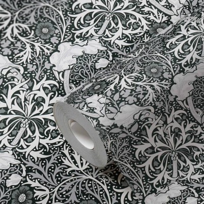 Ταπετσαρία Τοίχου 0.53x10.05m Architects Paper Art of Eden «Baroque, Floral, Black, Grey, White» 390595
