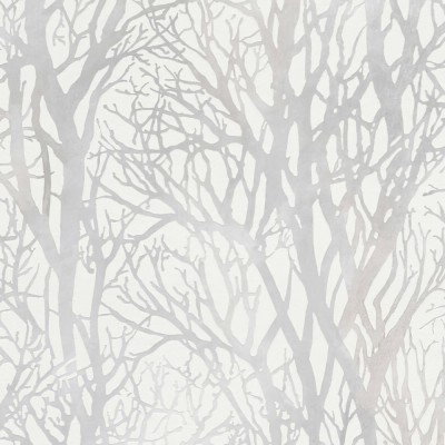 Ταπετσαρία Τοίχου 0.53x10.05m A.S. Création Attractive 2 «Cottage, Floral, Metallic, White» 300941