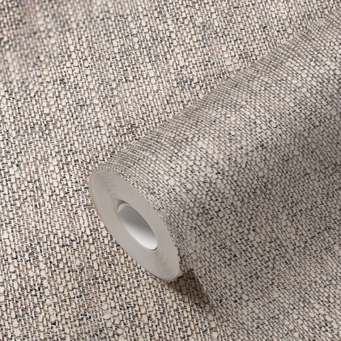 Ταπετσαρία Τοίχου 0.53x10.05m A.S. Création Attractive 2 «Uni, Beige, Brown» 354419