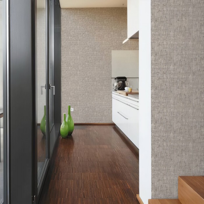 Ταπετσαρία Τοίχου 0.53x10.05m A.S. Création Attractive 2 «Uni, Beige, Brown» 354419