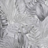 Ταπετσαρία Τοίχου 0.53x10.05m A.S. Création Attractive 2 «Jungle, Black, Grey, White» 368203
