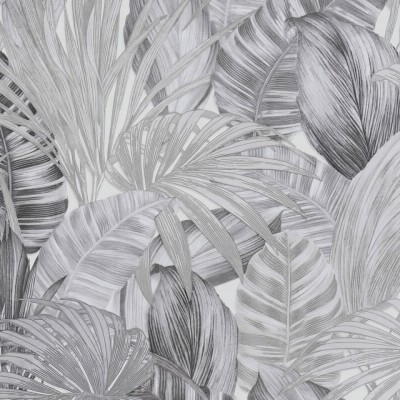 Ταπετσαρία Τοίχου 0.53x10.05m A.S. Création Attractive 2 «Jungle, Black, Grey, White» 368203