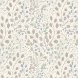 Ταπετσαρία Τοίχου 0.53x10.05m A.S. Création Attractive 2 «Floral, Blue, Green, Pink, White» 388471