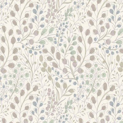 Ταπετσαρία Τοίχου 0.53x10.05m A.S. Création Attractive 2 «Floral, Blue, Green, Pink, White» 388471