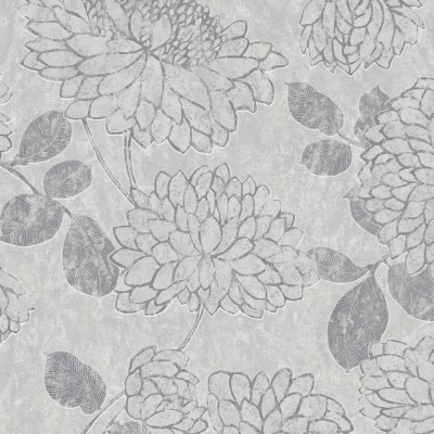 Ταπετσαρία Τοίχου 0.53x10.05m A.S. Création Attractive 2 «Floral, Beige, Grey, Taupe» 390251