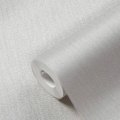 Ταπετσαρία Τοίχου 0.53x10.05m A.S. Création Attractive 2 «Uni, Grey, Metallic, Silver» 390264