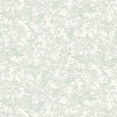 Ταπετσαρία Τοίχου 0.53x10.05m A.S. Création Attractive 2 «Floral, Cream, Green, White» 390282