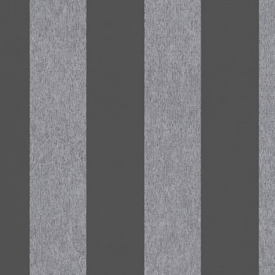 Ταπετσαρία Τοίχου 0.53x10.05m A.S. Création Attractive 2 «Stripes, Black, Grey» 390294