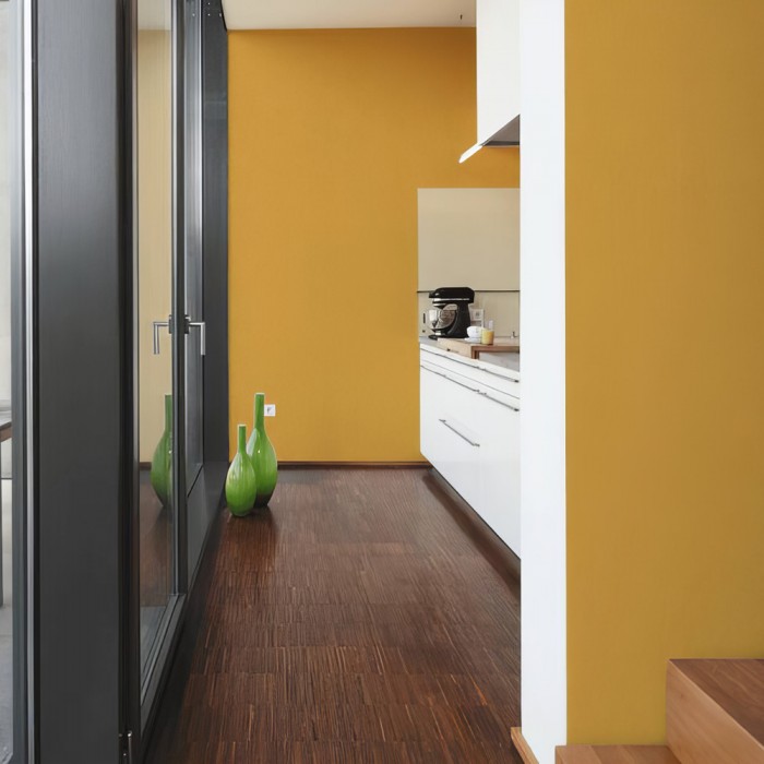 Ταπετσαρία Τοίχου 0.53x10.05m A.S. Création Attractive 2 «Uni, Yellow» 390307