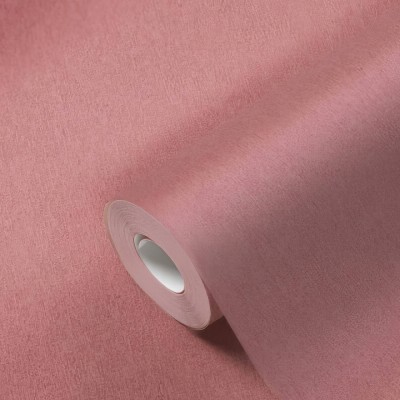 Ταπετσαρία Τοίχου 0.53x10.05m A.S. Création Attractive 2 «Uni, Pink, Red» 390308
